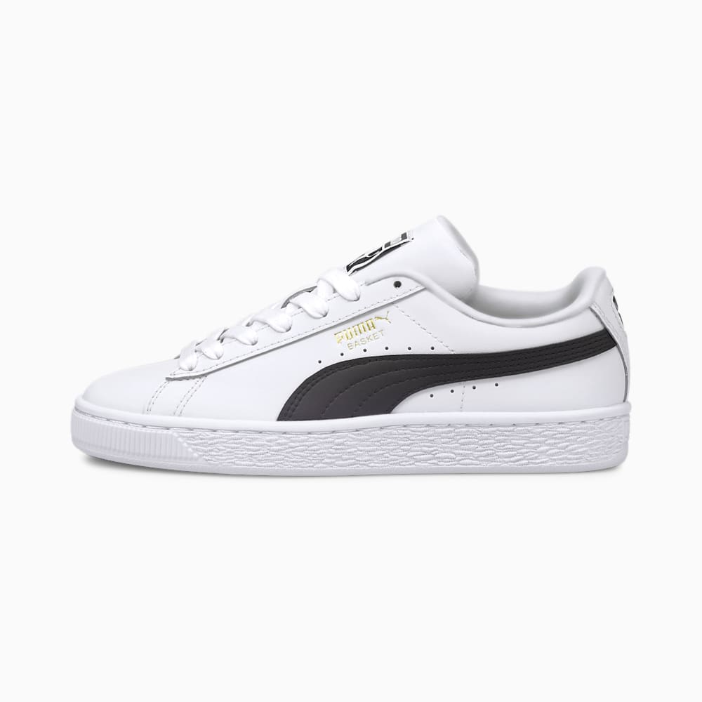 Puma Basket Classic XXI JR Za Dječake Tenisice Bijele Crne | Hrvatska-67328