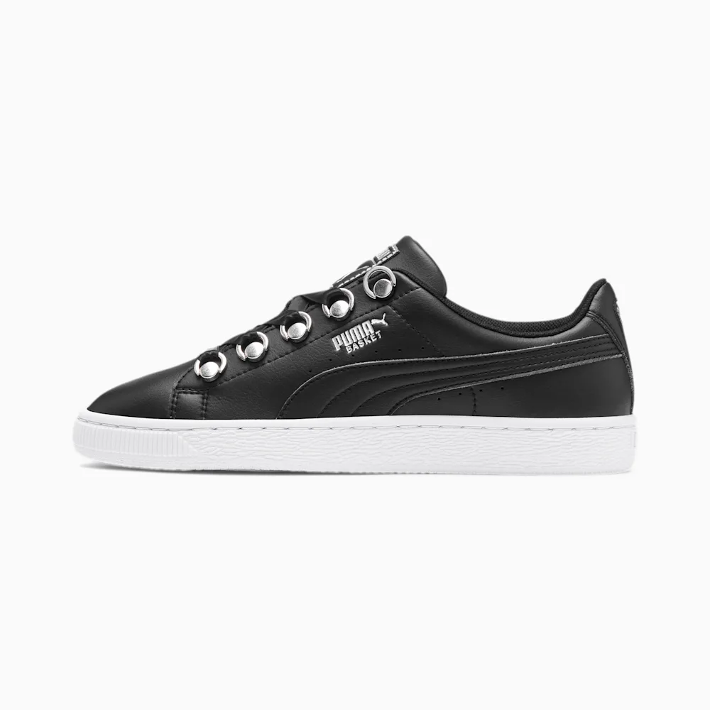 Puma Basket Hike Ženske Tenisice Crne Srebrne | Hrvatska-63904