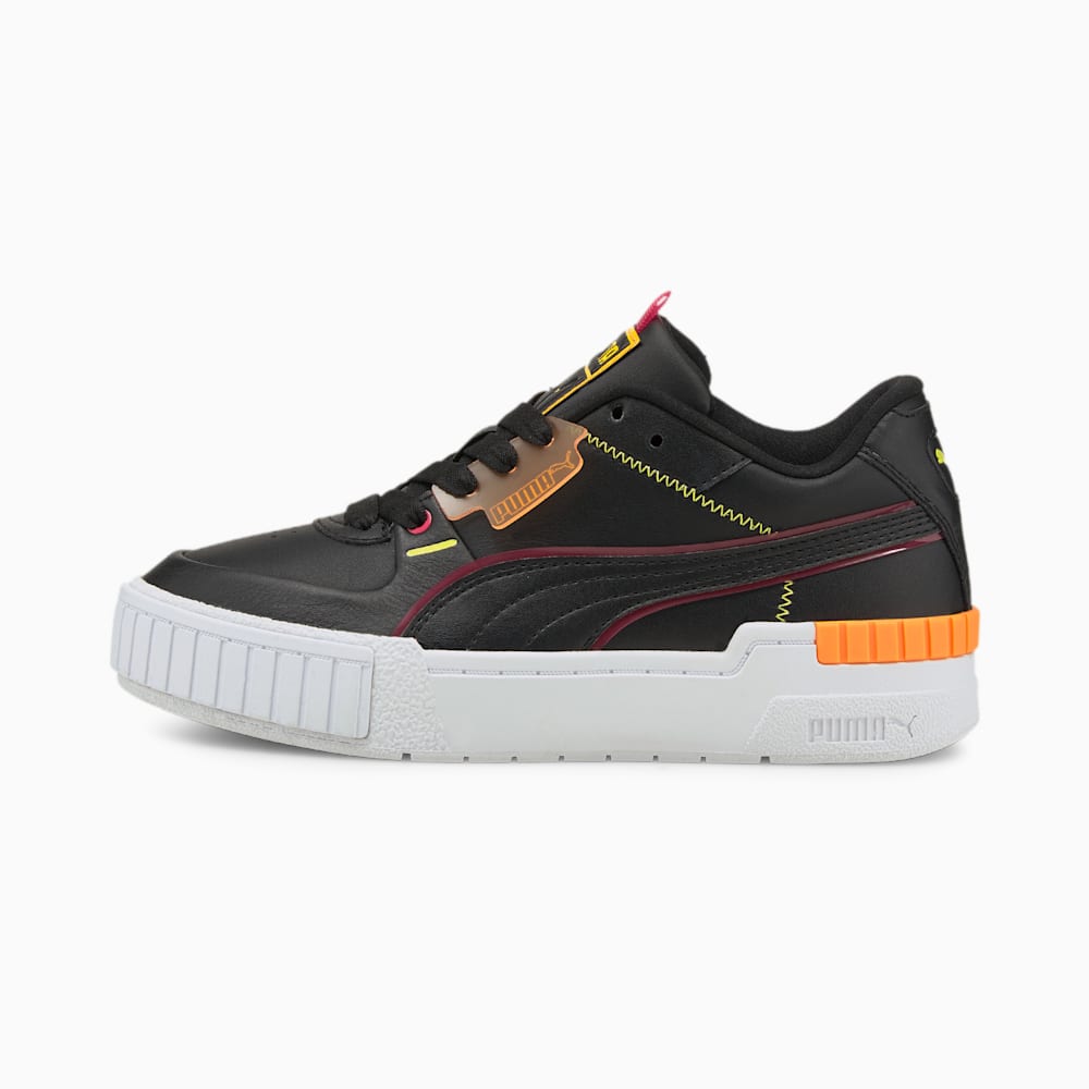 Puma Cali Sport City Lights Ženske Tenisice Crne Ljubičaste Narančaste | Hrvatska-69104