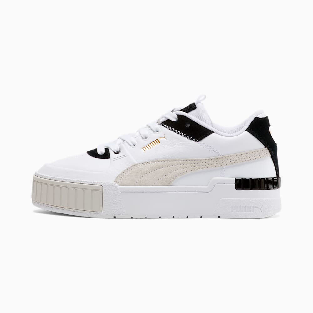 Puma Cali Sport Mix Ženske Tenisice Bijele Crne | Hrvatska-72603