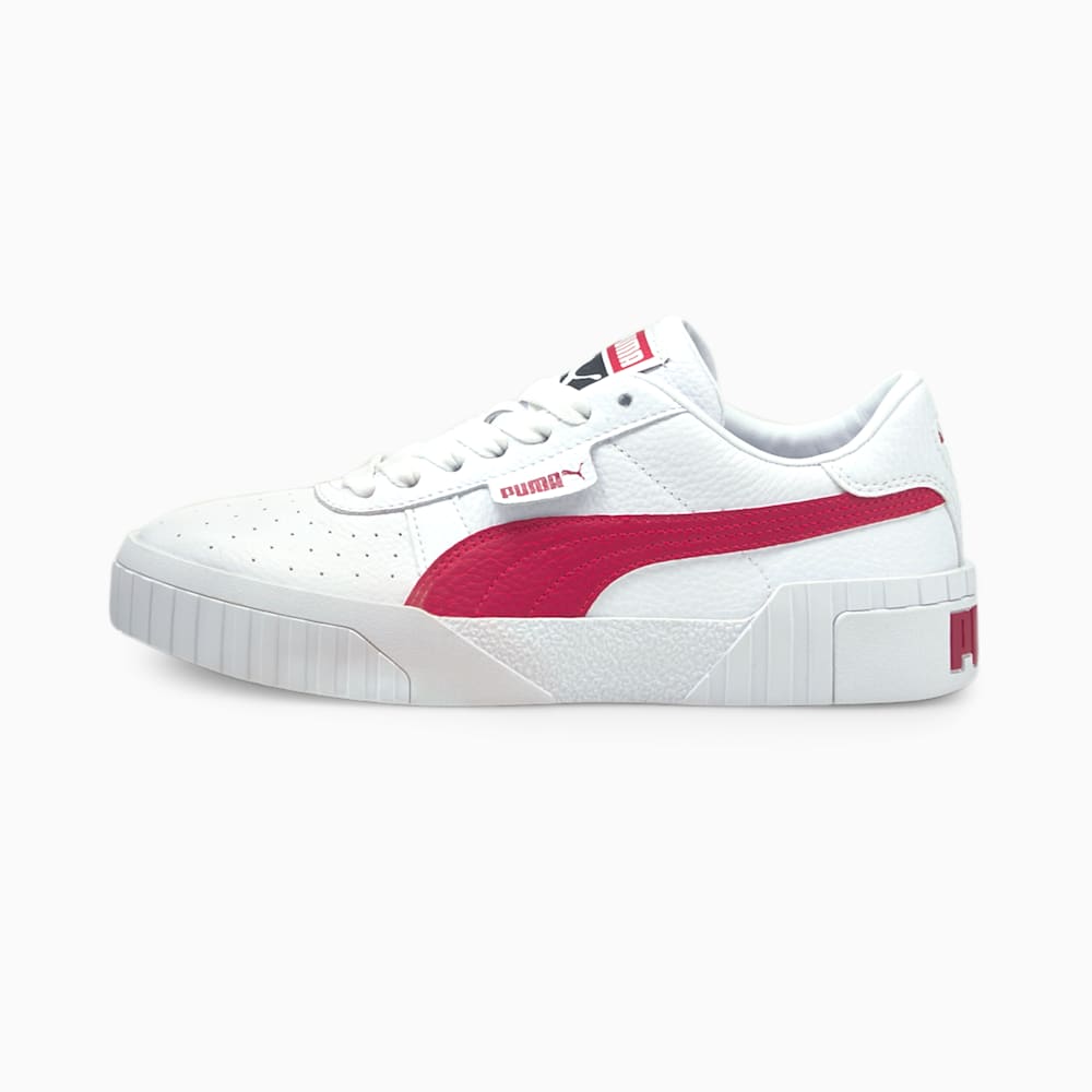 Puma Cali Ženske Tenisice Bijele Crvene | Hrvatska-39067