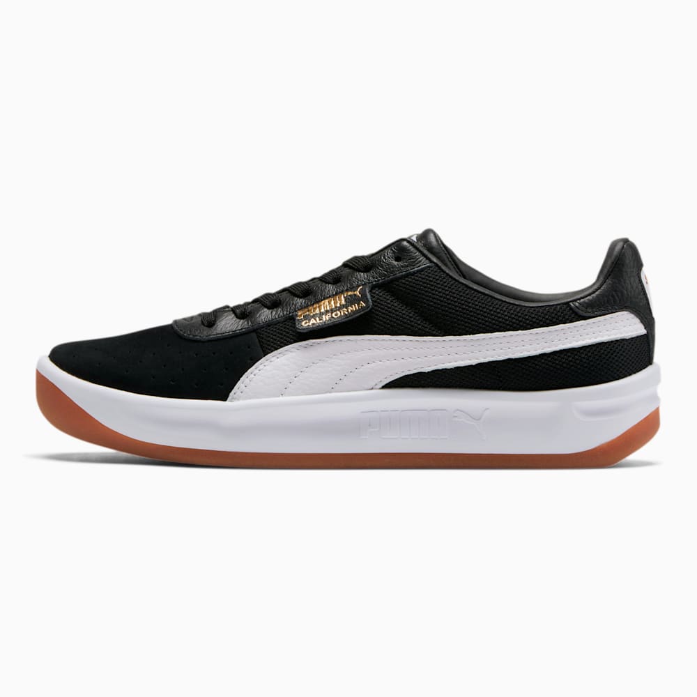 Puma California Casual Muške Tenisice Crne Bijele Zlatne | Hrvatska-32504