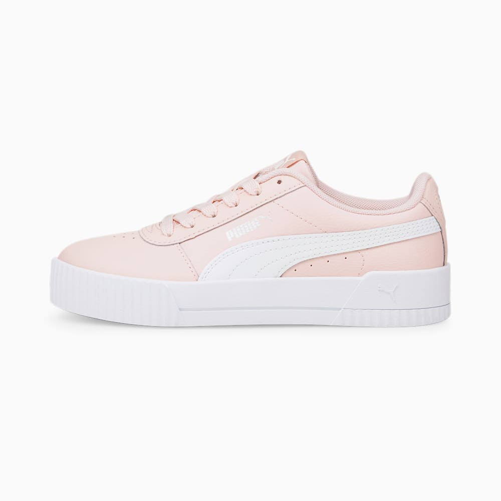 Puma Carina L Youth Za Djevojčice Tenisice Roze Bijele | Hrvatska-43915