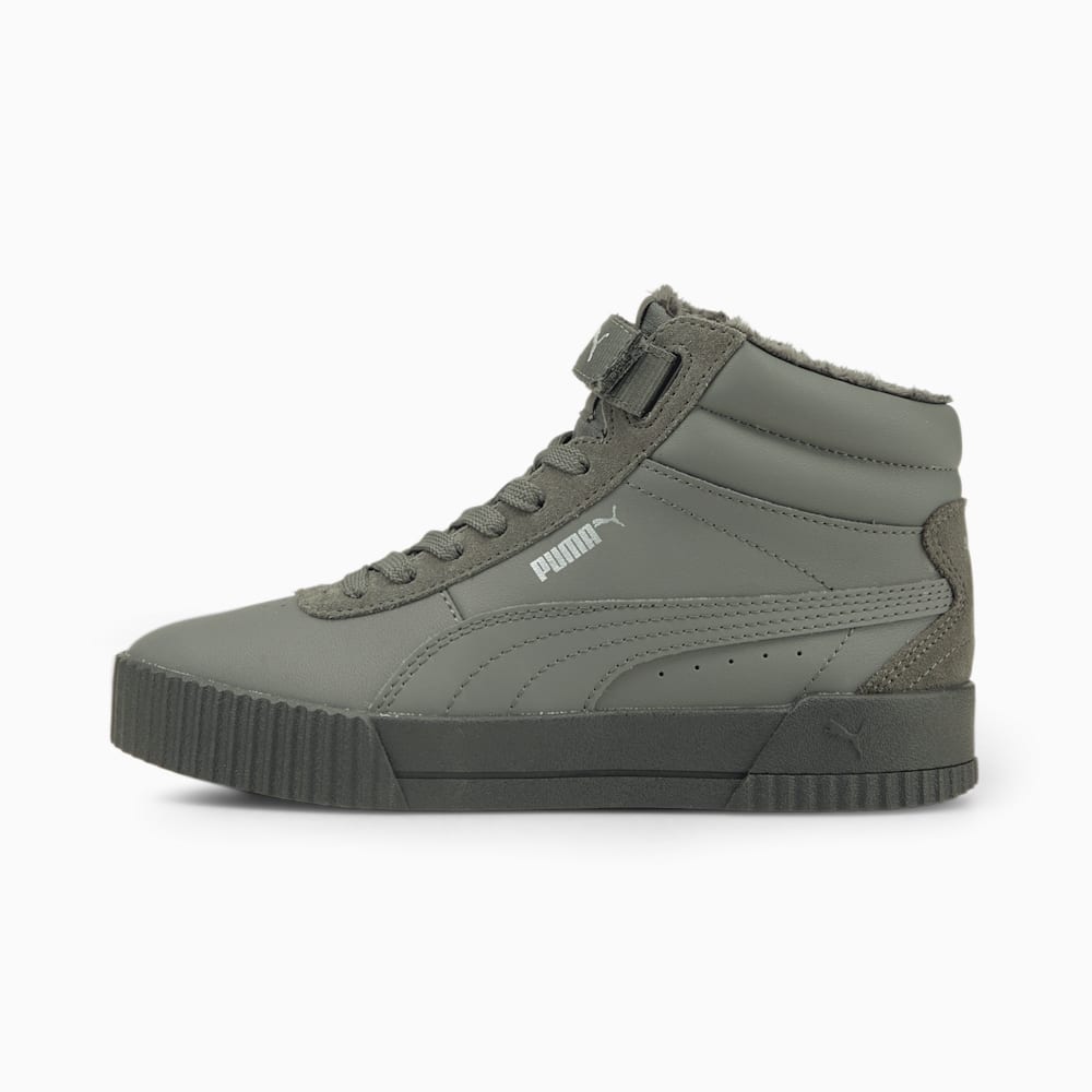 Puma Carina Mid Winterised Ženske Tenisice Tamno Sive Tamno Sive | Hrvatska-86259
