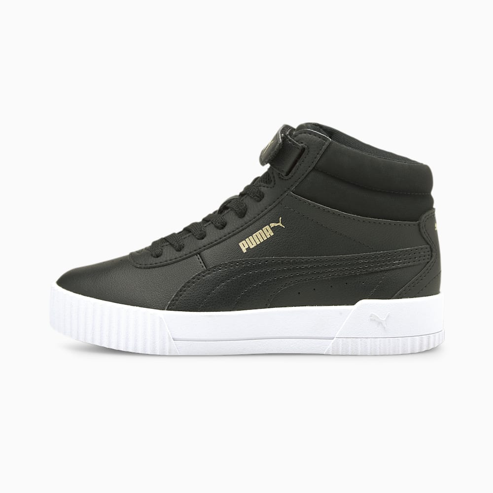 Puma Carina Mid Youth Za Djevojčice Tenisice Crne Zlatne | Hrvatska-50794