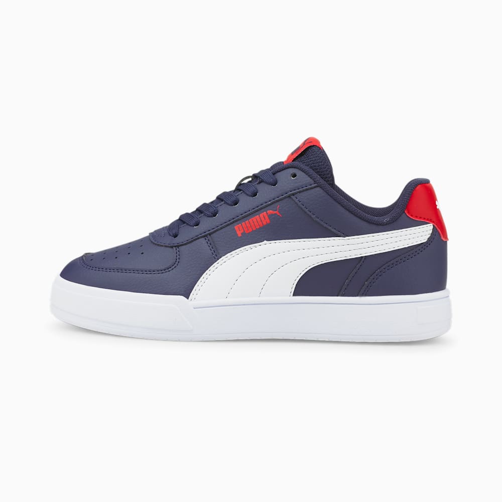 Puma Caven Youth Za Djevojčice Tenisice Tamnoplave Bijele Crvene | Hrvatska-95241