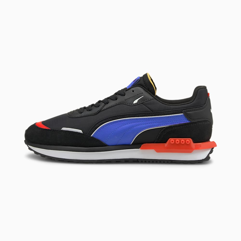 Puma City Rider Electric Muške Tenisice Crne Plave | Hrvatska-95802
