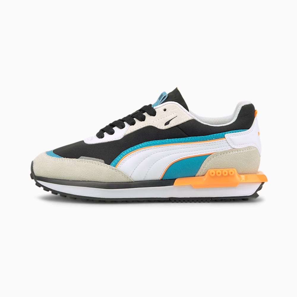 Puma City Rider Youth Za Djevojčice Tenisice Sive Crne | Hrvatska-13546
