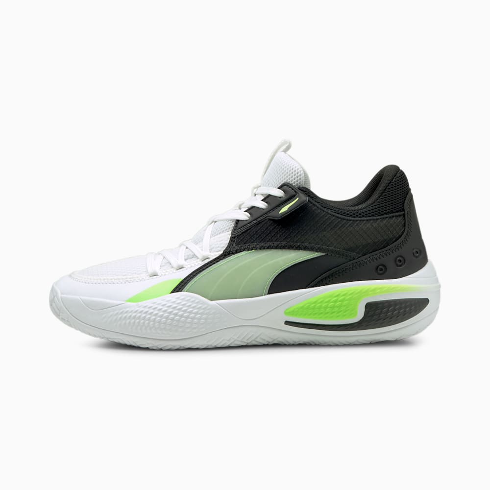 Puma Court Rider I Muške Košarkaške Cipele Bijele Zelene | Hrvatska-03761