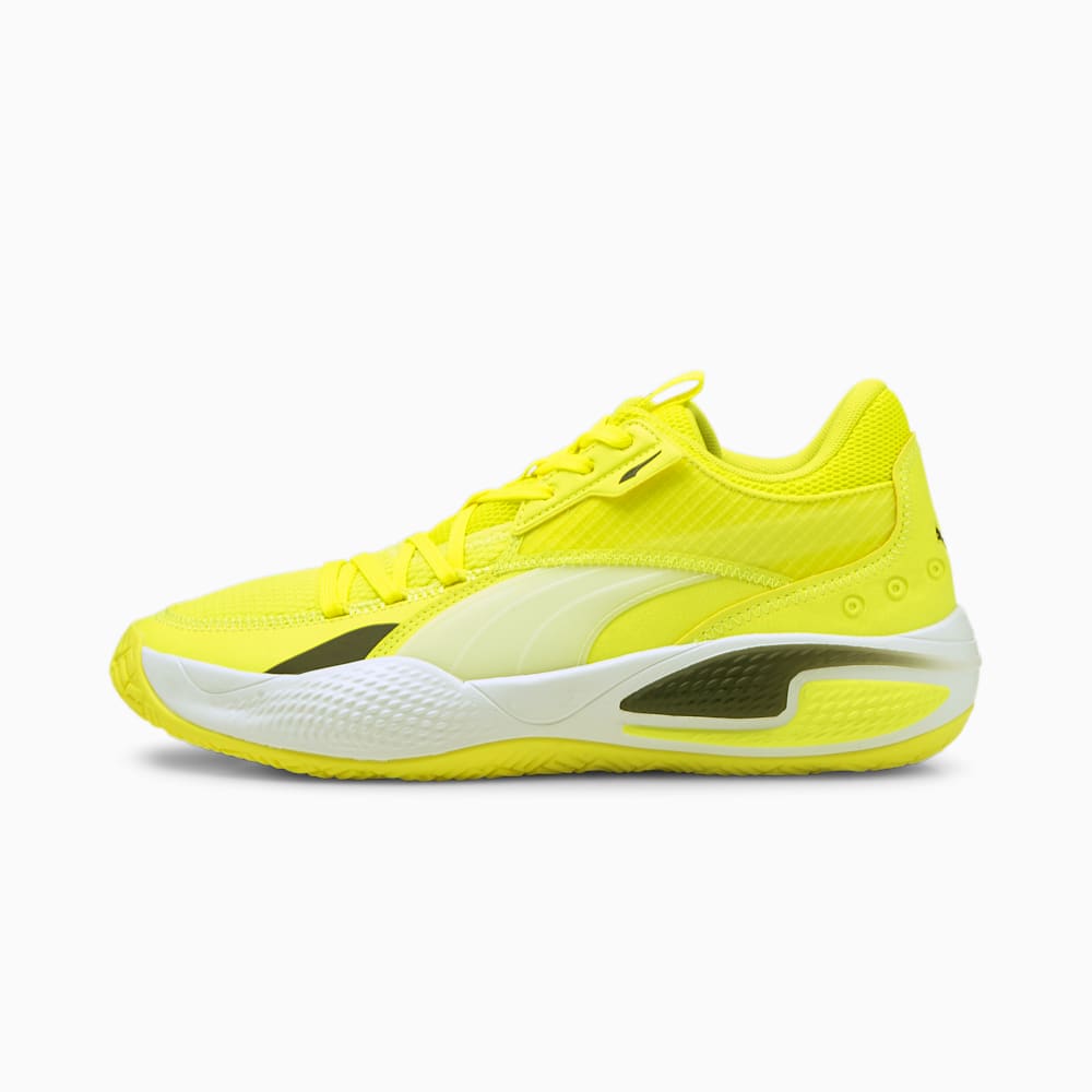 Puma Court Rider I Ženske Košarkaške Cipele Žute Bijele | Hrvatska-10864