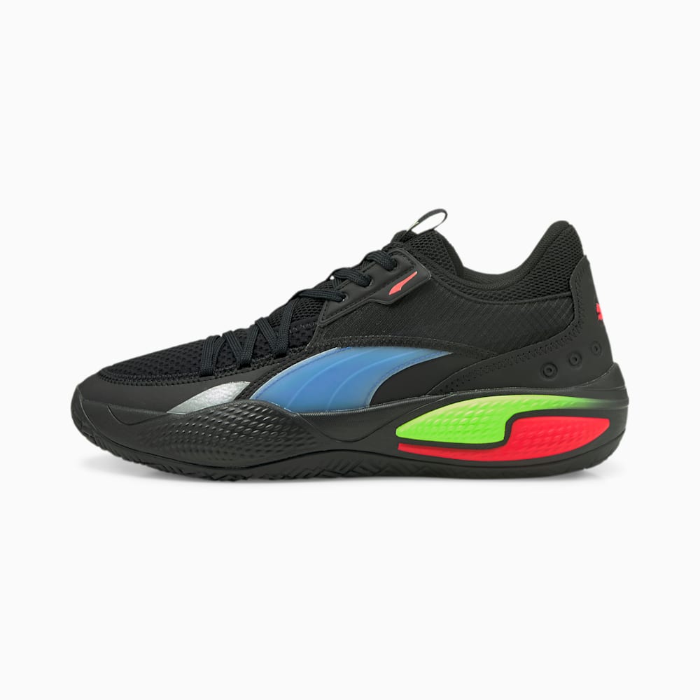 Puma Court Rider Pop Ženske Košarkaške Cipele Crne Plave | Hrvatska-73401