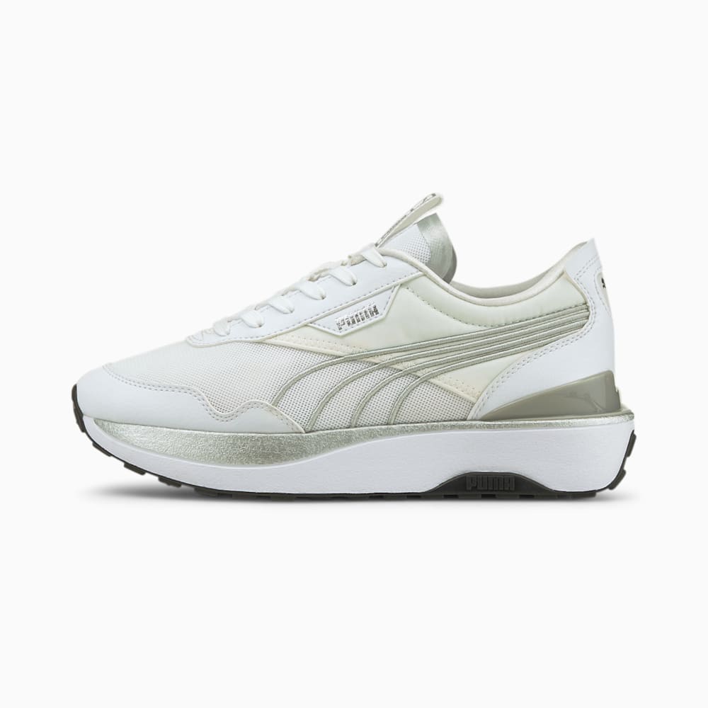 Puma Cruise Rider Metal Ženske Tenisice Bijele Srebrne | Hrvatska-42798