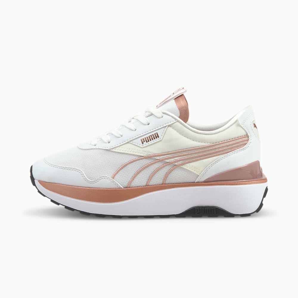 Puma Cruise Rider Metal Ženske Tenisice Bijele Roze Zlatne | Hrvatska-96754