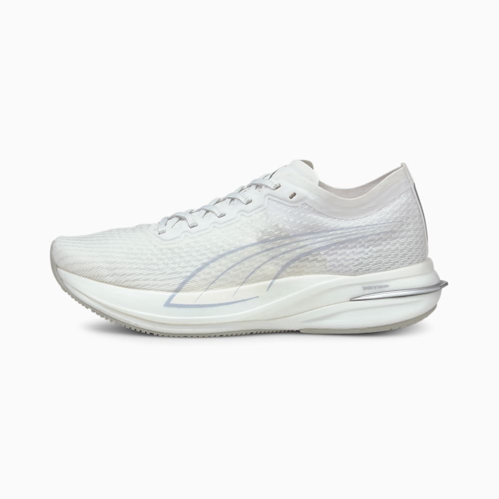 Puma Deviate NITRO COOLadapt Ženske Tenisice Bijele Sive Ljubičaste | Hrvatska-51208