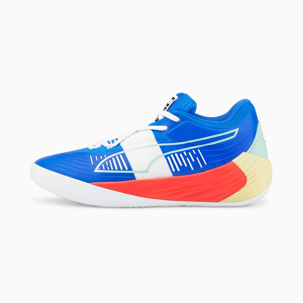 Puma Fusion Nitro Muške Košarkaške Cipele Plave Narančaste | Hrvatska-64850
