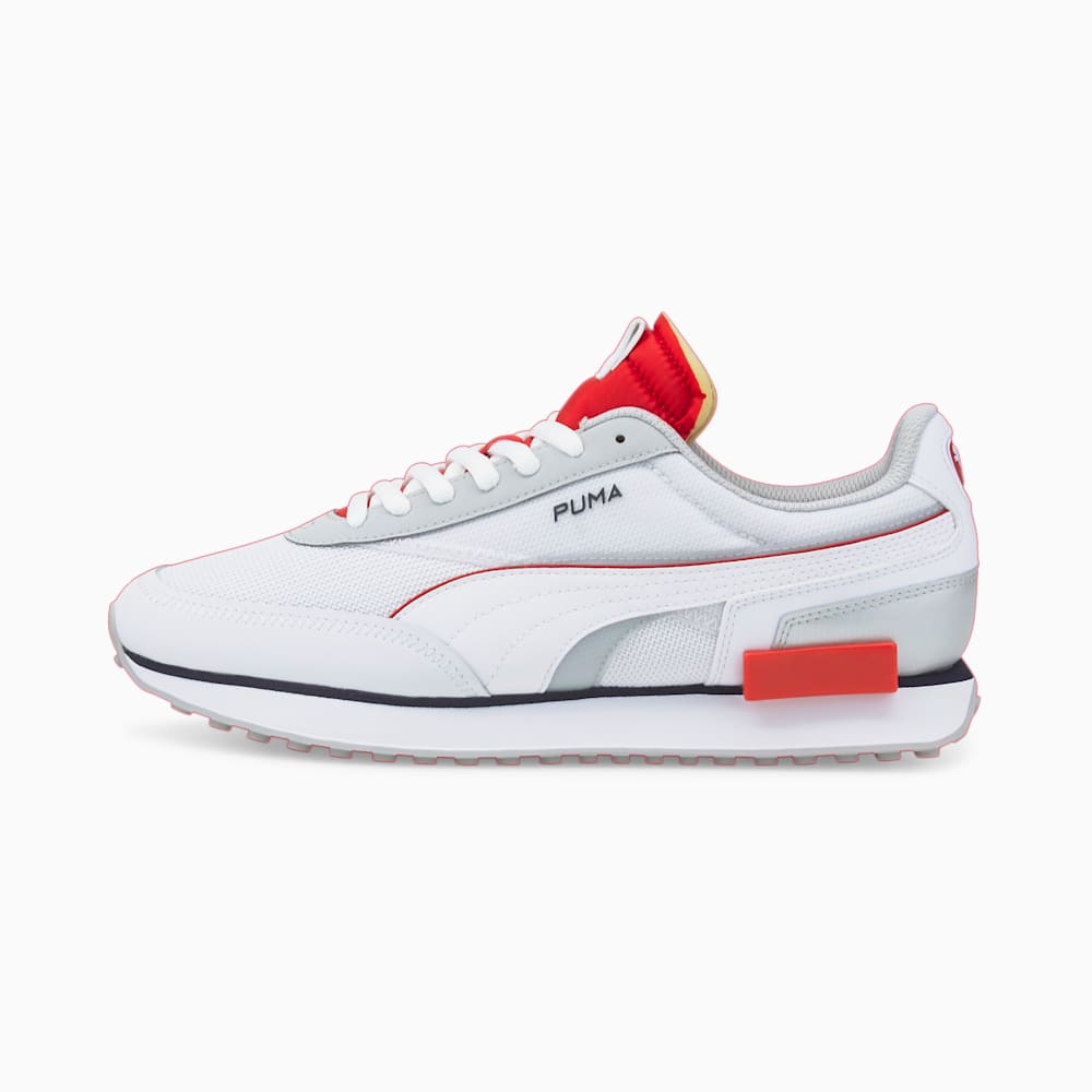 Puma Future Rider Double Tech Ženske Tenisice Bijele Crvene | Hrvatska-98150