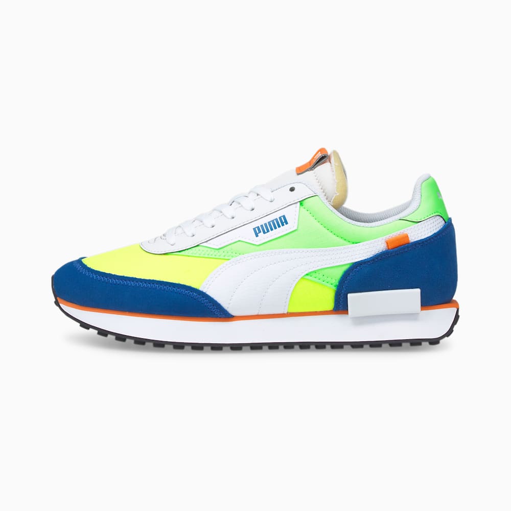 Puma Future Rider Play On Muške Tenisice Bijele Svijetlo Zelene Kraljevska Plava | Hrvatska-67349