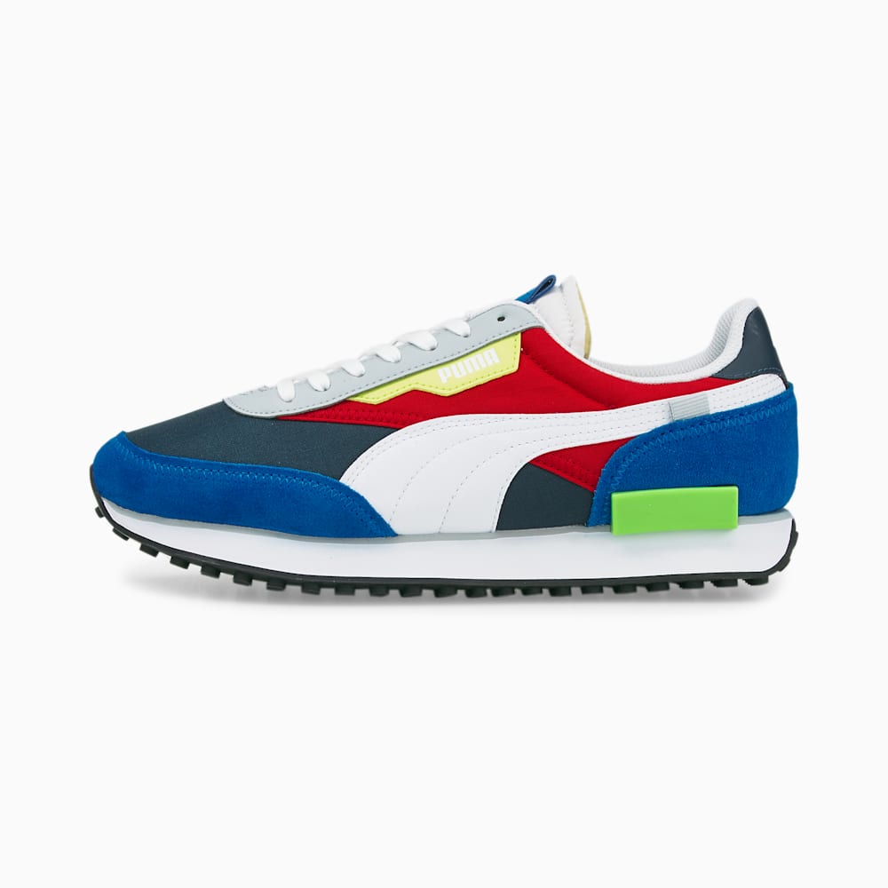 Puma Future Rider Play On Muške Tenisice Bijele Plave Crvene | Hrvatska-95743