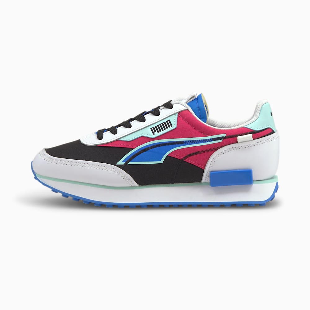 Puma Future Rider Twofold Ženske Tenisice Bijele Crne Plave | Hrvatska-31027