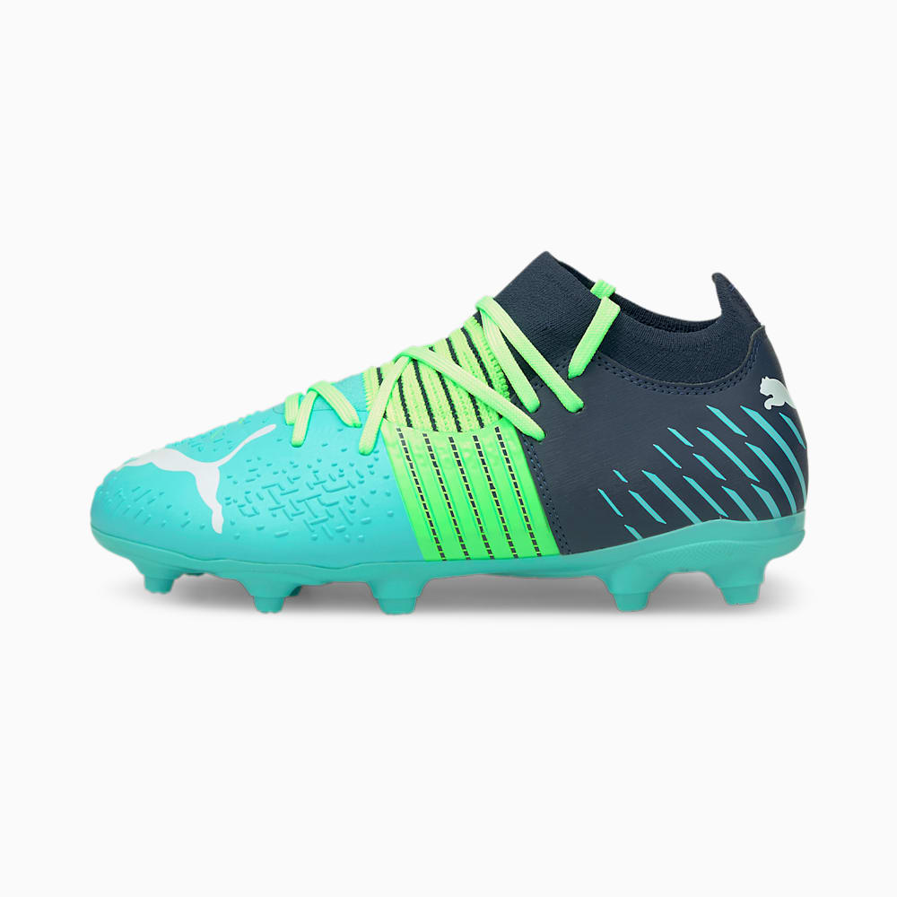 Puma Future Z 3.2 FG/AG JR Za Dječake Nogometne Kocke Zelene Svijetlo Tirkizne | Hrvatska-42671