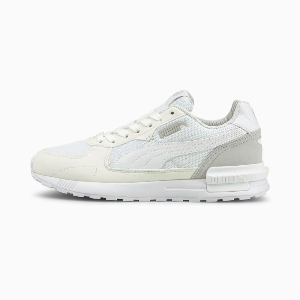 Puma Graviton Youth Za Djevojčice Tenisice Bijele Sive Ljubičaste | Hrvatska-59701