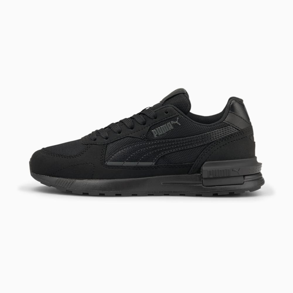Puma Graviton Youth Za Djevojčice Tenisice Crne Tamno Sive | Hrvatska-83674