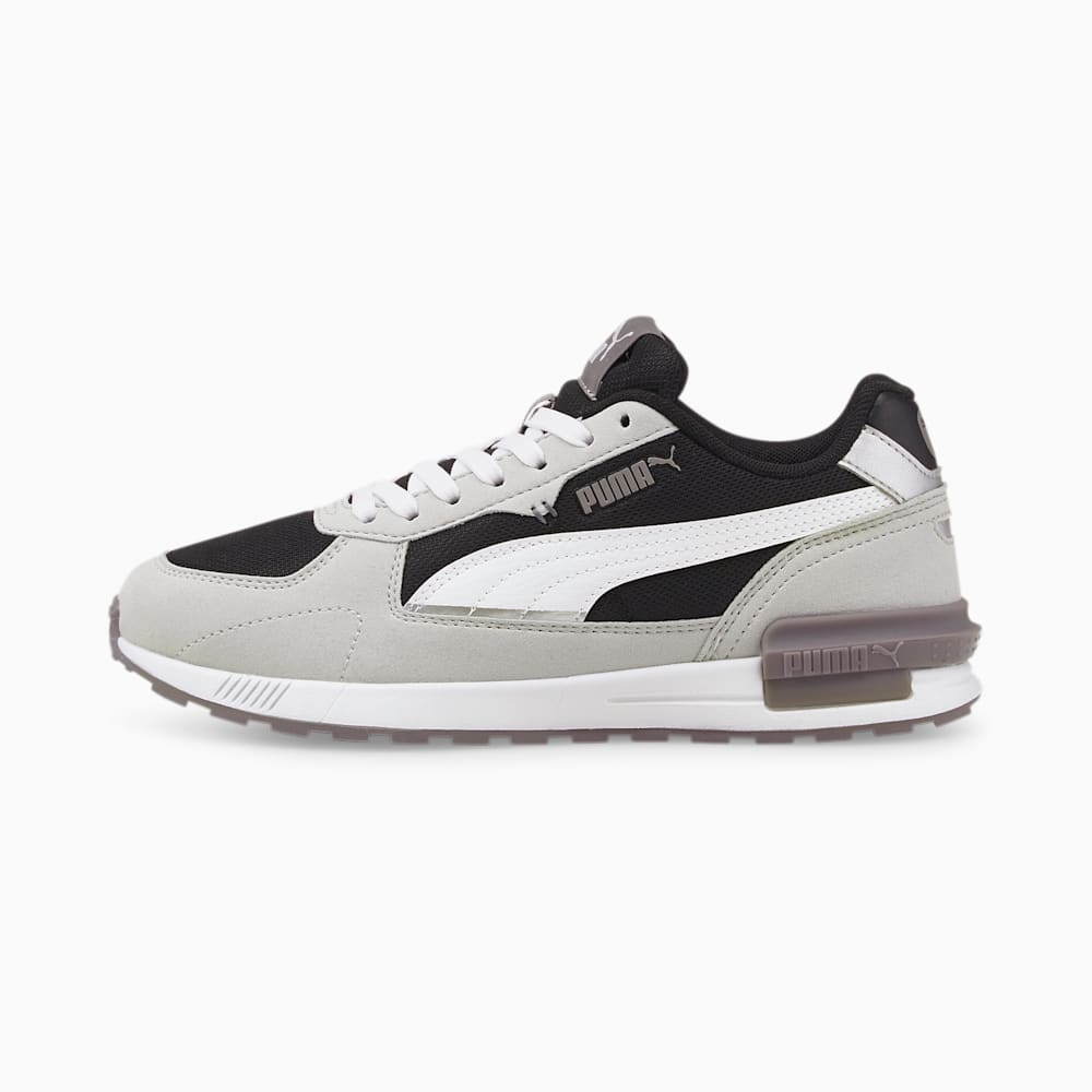 Puma Graviton Youth Za Dječake Tenisice Sive Ljubičaste Crne Bijele Srebrne Sive | Hrvatska-53078