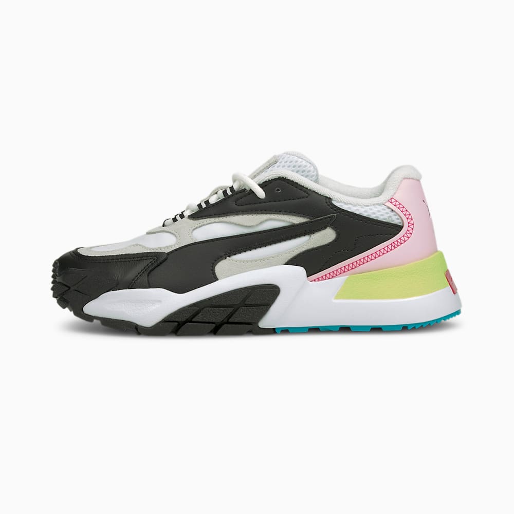 Puma Hedra Fantasy Ženske Tenisice Bijele Crne Roze | Hrvatska-02538