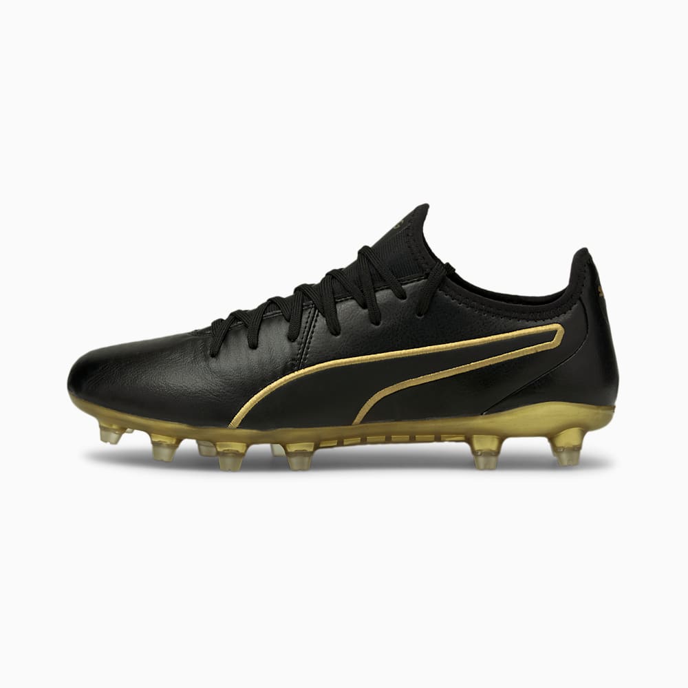 Puma KING Pro FG Muške Kopačke Crne Zlatne | Hrvatska-95810
