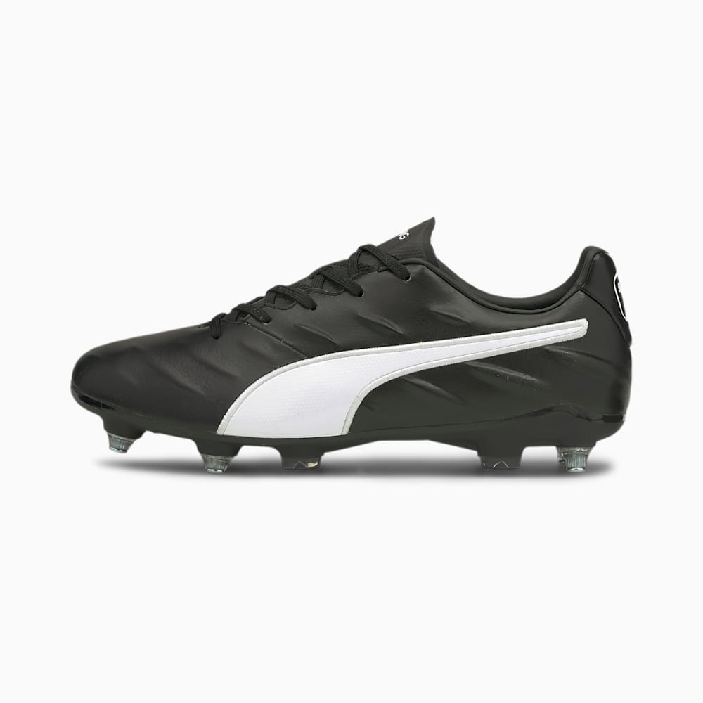 Puma King Pro 21 MxSG Muške Kopačke Crne Bijele | Hrvatska-20689