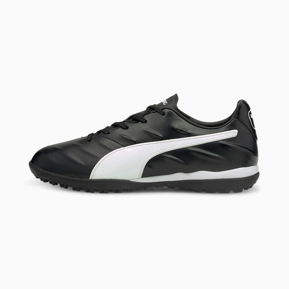 Puma King Pro 21 TT Muške Kopačke Crne Bijele | Hrvatska-47361