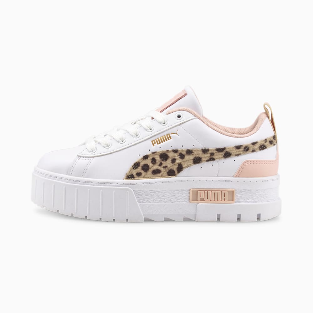 Puma Mayze Feline Ženske Tenisice Bijele Zlatne | Hrvatska-86473