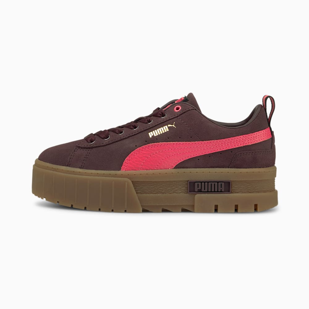 Puma Mayze Gum Ženske Tenisice Smeđe Crvene | Hrvatska-95832