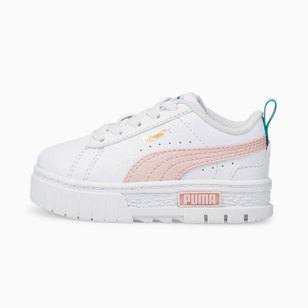 Puma Mayze Lth Alternative Closure Babies' Ženske Tenisice Bijele Roze | Hrvatska-87941