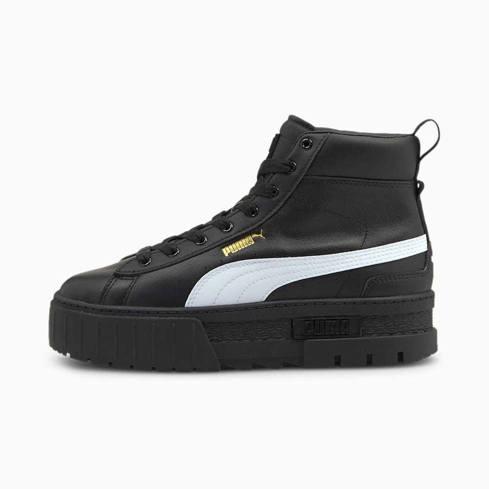 Puma Mayze Mid Ženske Tenisice Crne Bijele | Hrvatska-53709