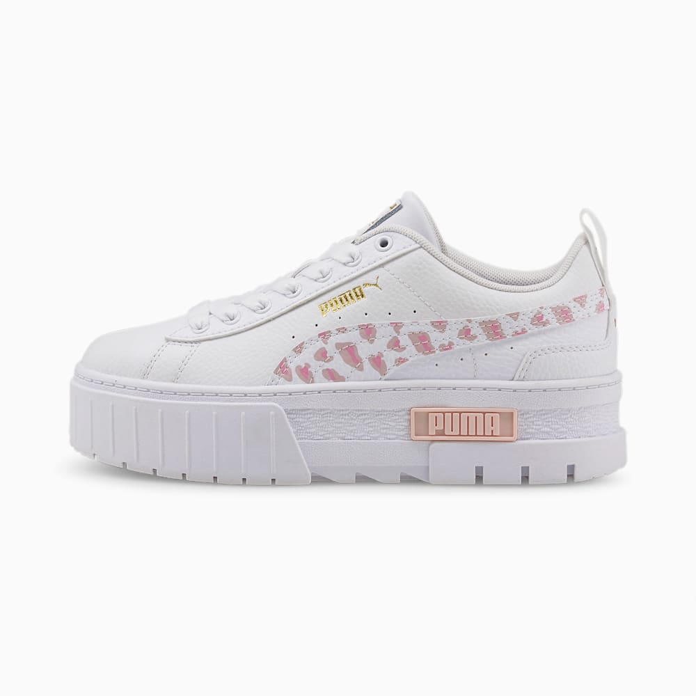 Puma Mayze Wild Ženske Tenisice Bijele Roze | Hrvatska-74209