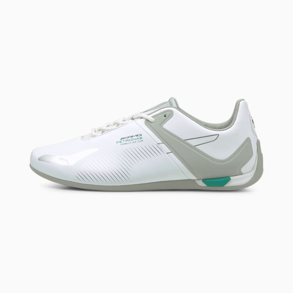 Puma Mercedes F1 A3ROCAT Muške Trkaće Cipele Bijele Srebrne Zelene | Hrvatska-65183