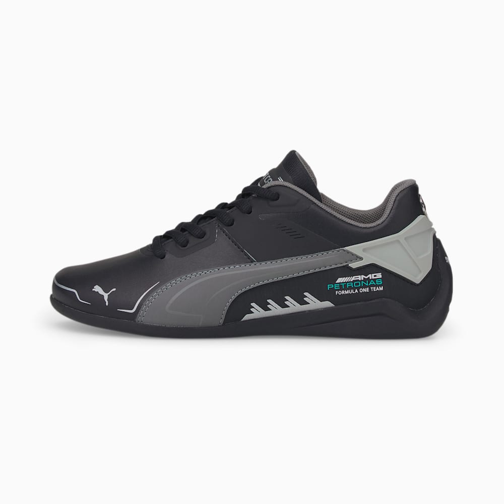 Puma Mercedes F1 Drift Cat Delta Youth Za Djevojčice Trkaće Cipele Crne Srebrne | Hrvatska-26798