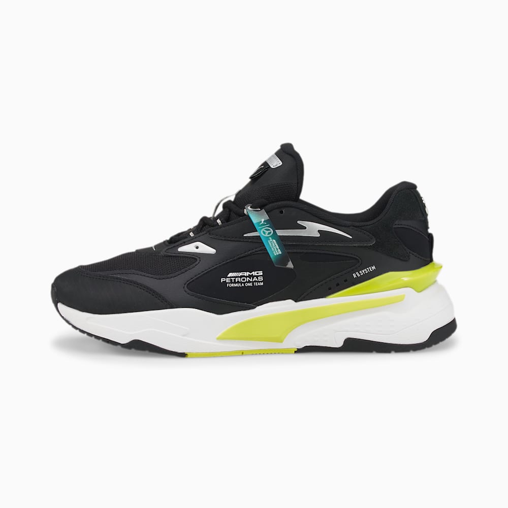 Puma Mercedes F1 RS Fast Ženske Trkaće Cipele Crne Žute | Hrvatska-79820