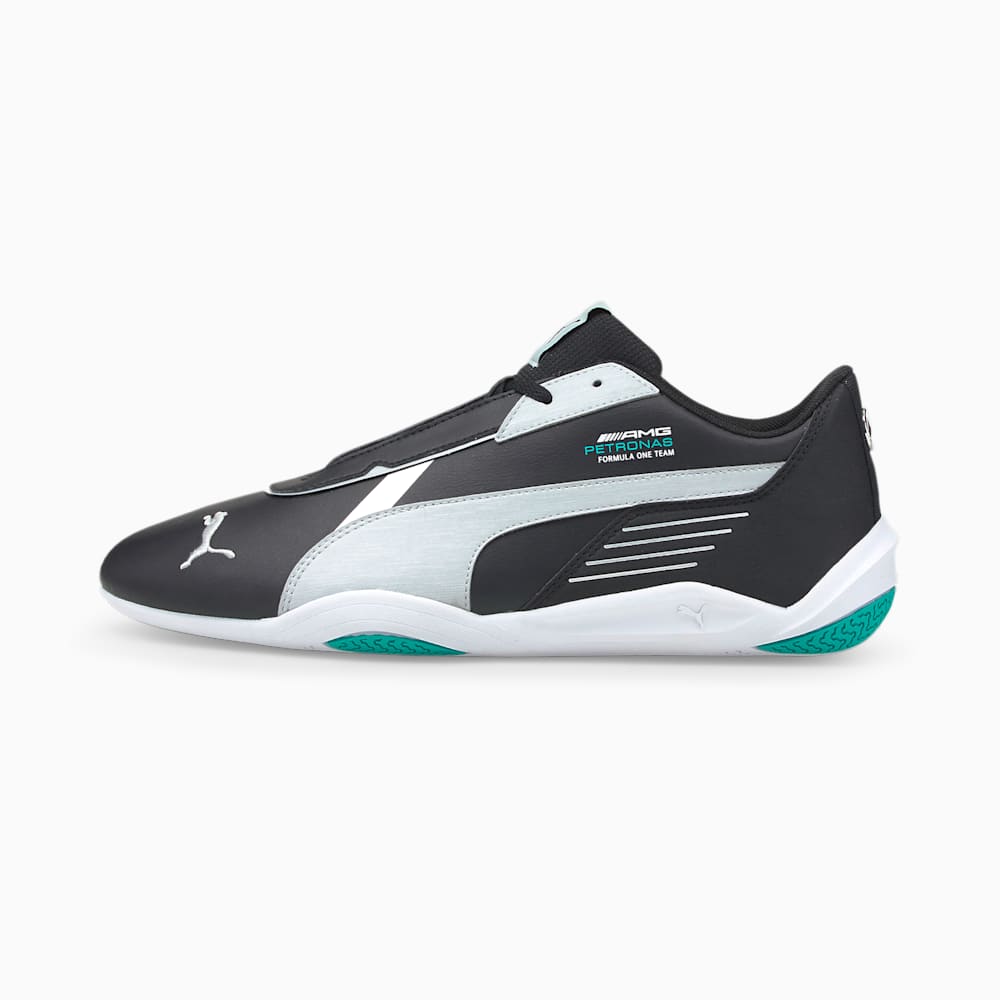 Puma Mercedes F1 R-Cat Machina Ženske Trkaće Cipele Crne Srebrne Zelene | Hrvatska-15206