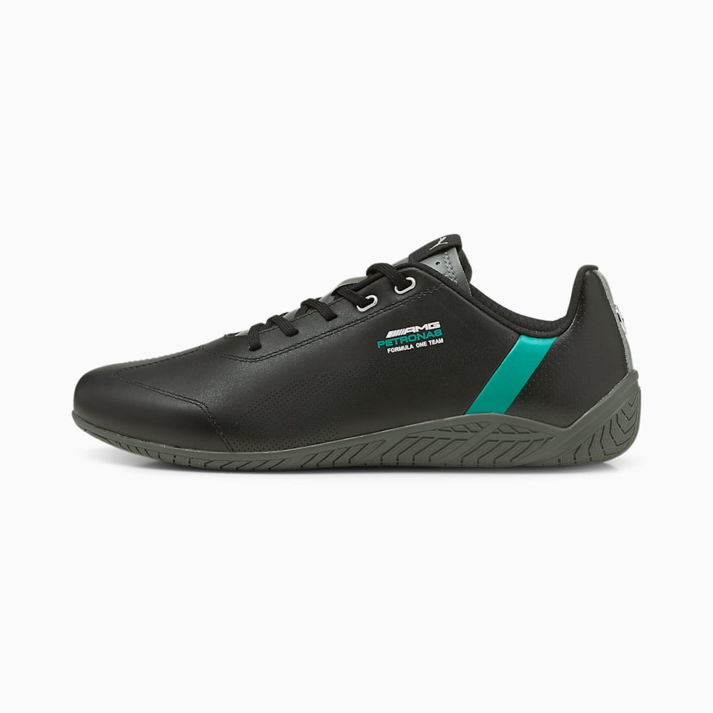 Puma Mercedes F1 Ridge Cat Muške Trkaće Cipele Crne Zelene | Hrvatska-07945