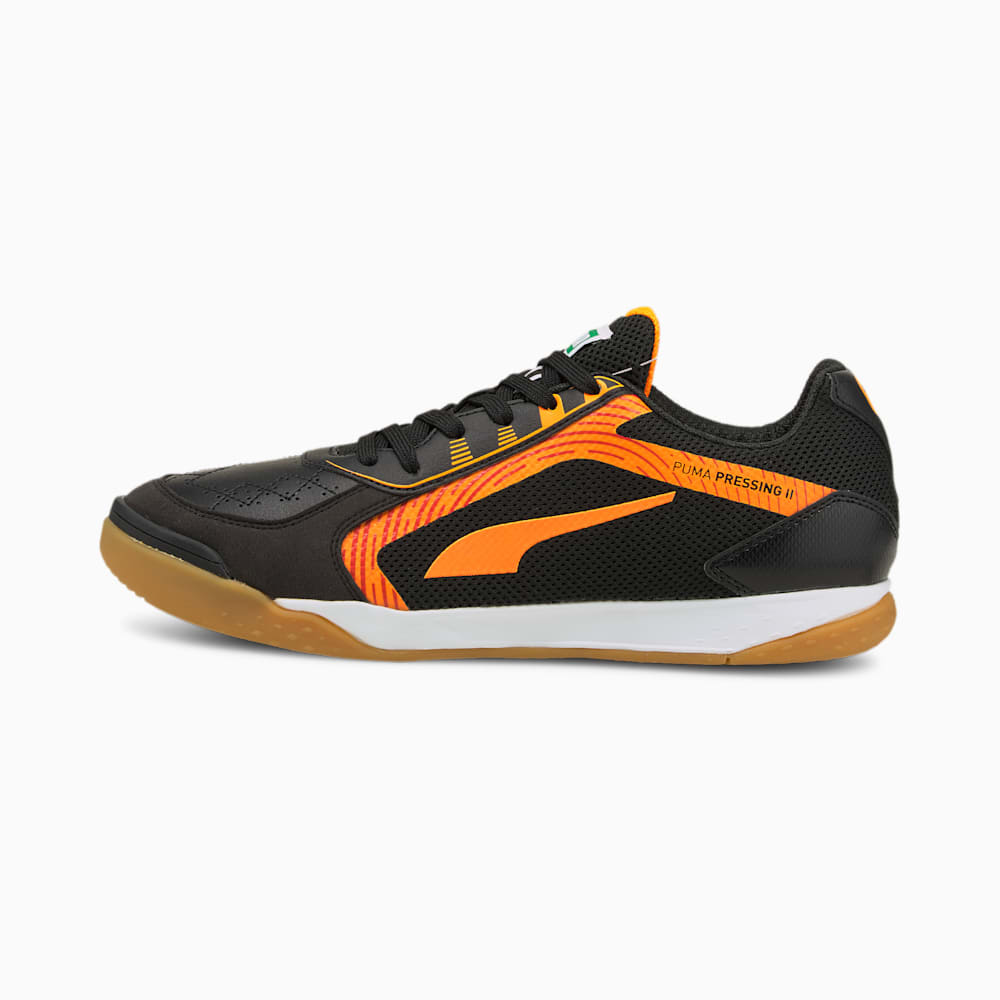 Puma PRESSING II Muške Nogometne Cipele Crne Narančaste | Hrvatska-96725