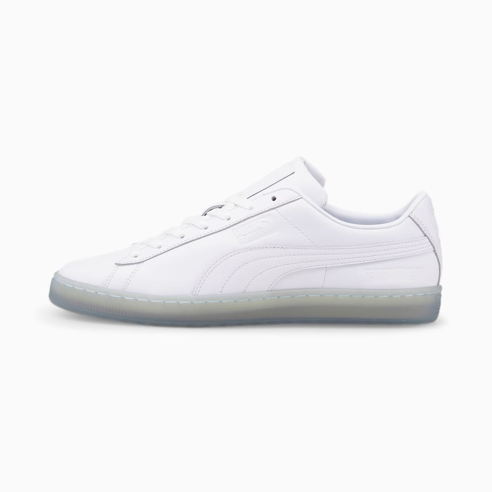 Puma PUMA x DCNTD Basket Full Koža Ženske Tenisice Bijele Crne | Hrvatska-74236