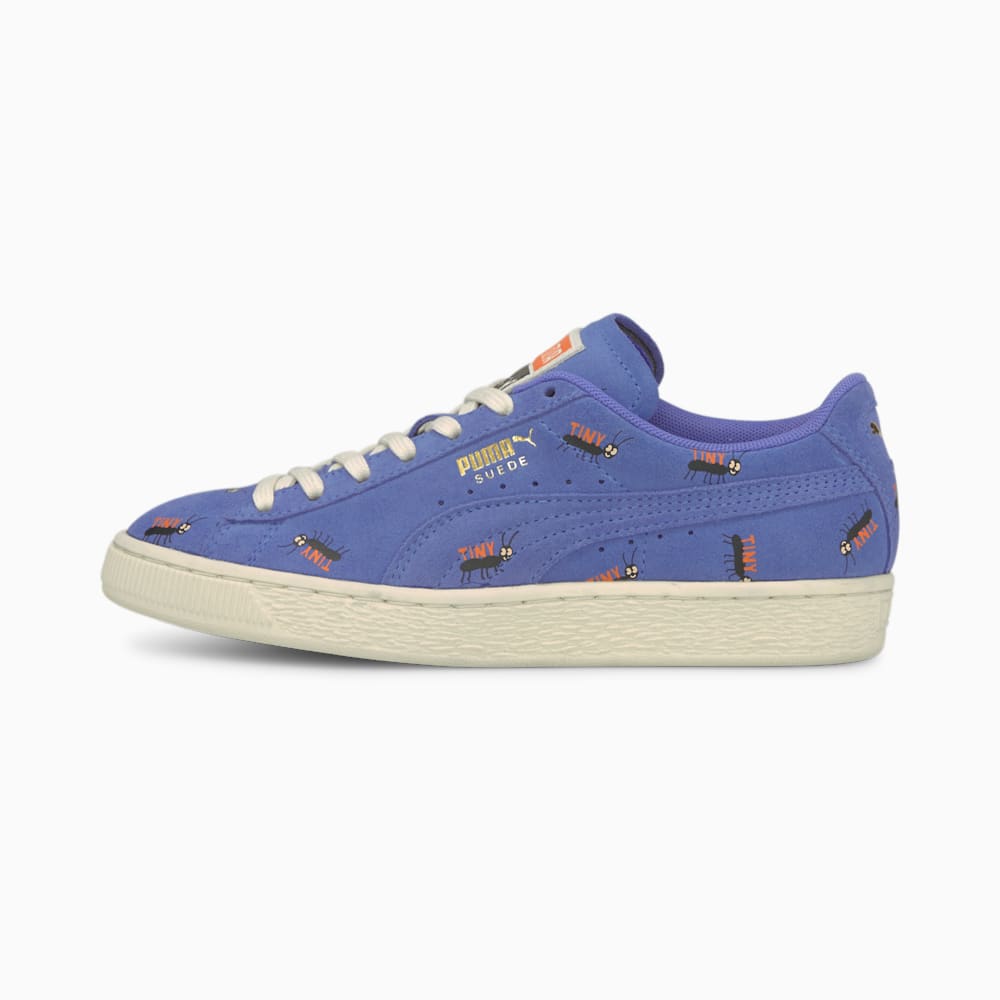 Puma PUMA x TINYCOTTONS Suede JR Za Djevojčice Tenisice Plave Bijele | Hrvatska-30195