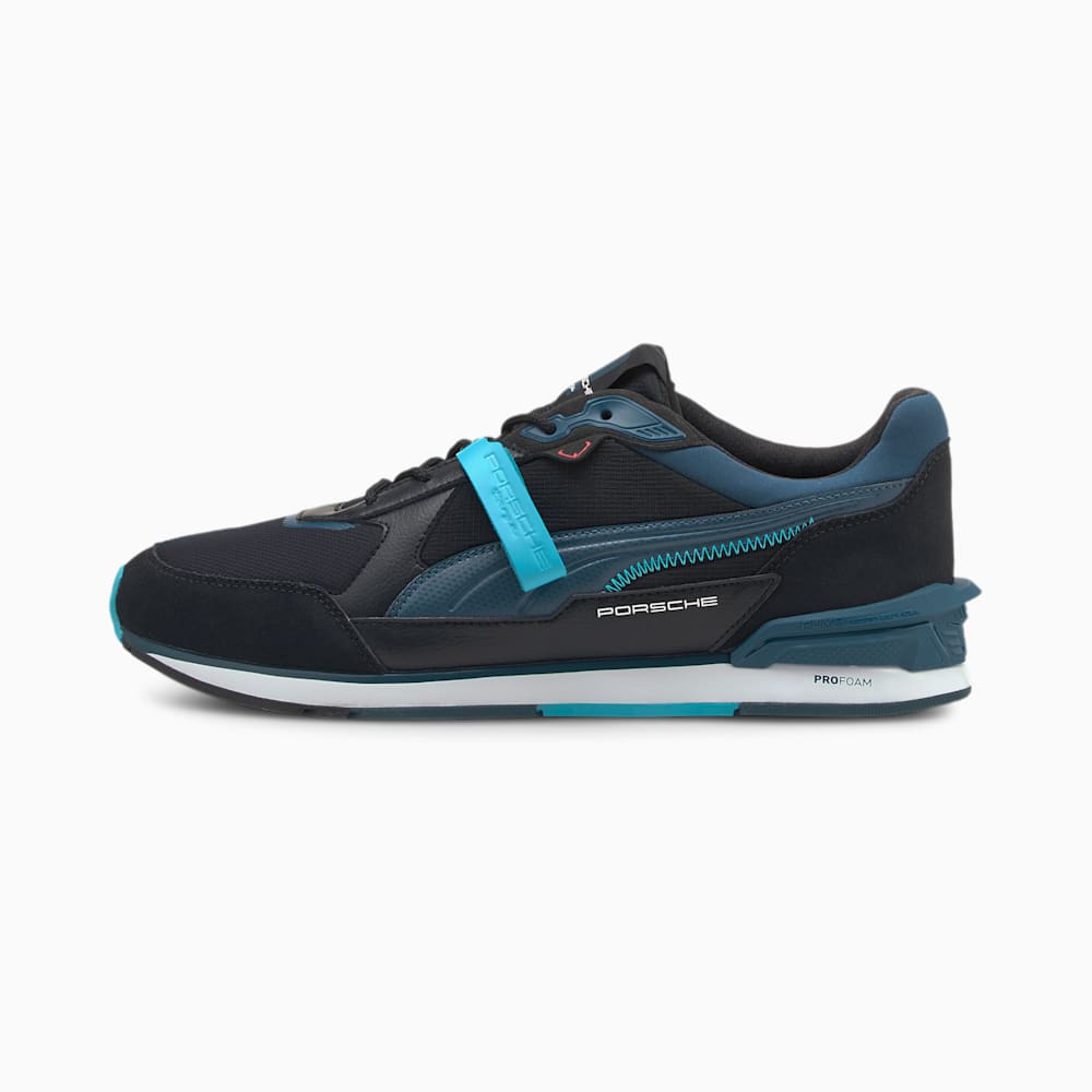 Puma Porsche Legacy Low Racer Ženske Trkaće Cipele Crne Plave Bijele | Hrvatska-68742