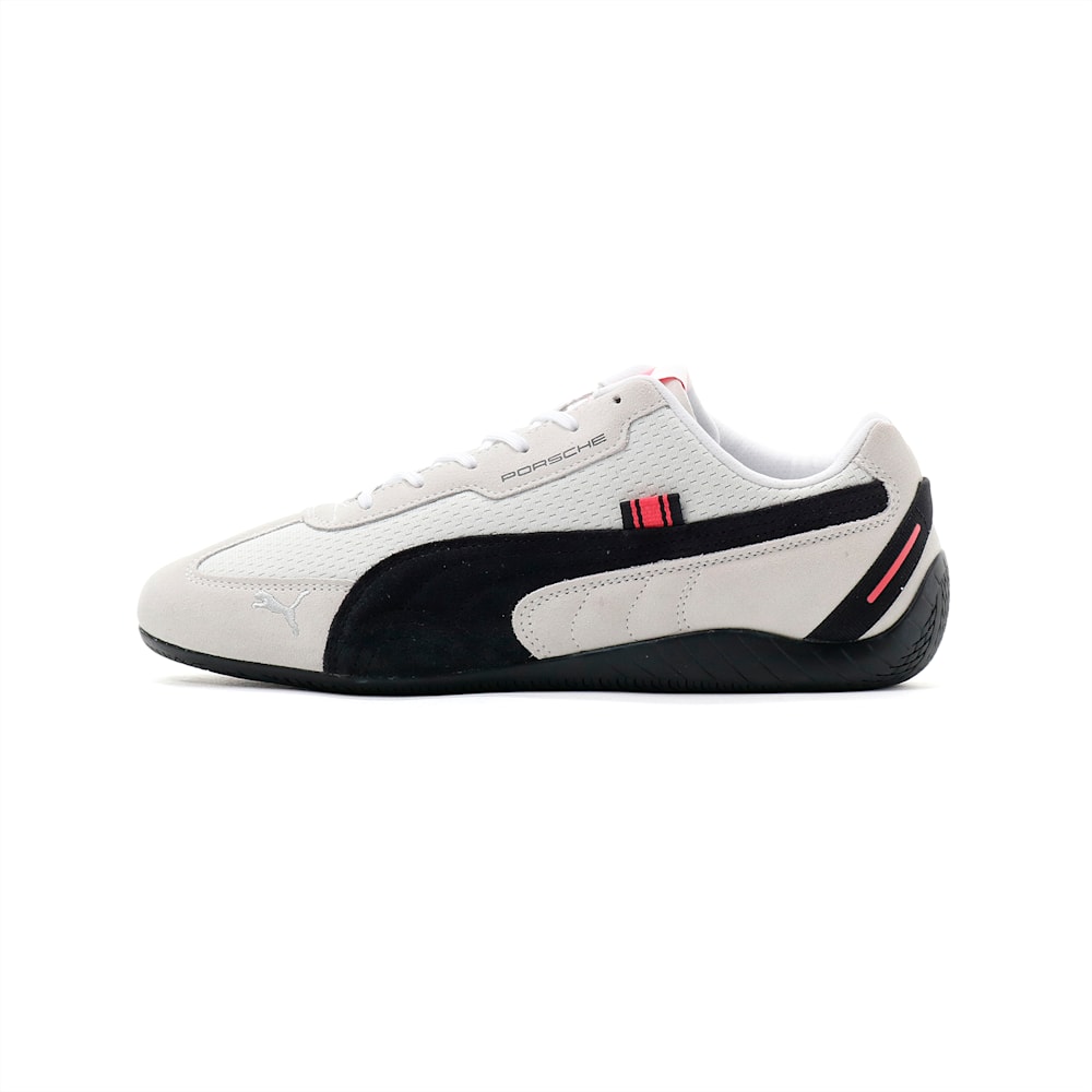 Puma Porsche Legacy Speedcat Muške Trkaće Cipele Bijele Crne Roze | Hrvatska-09452