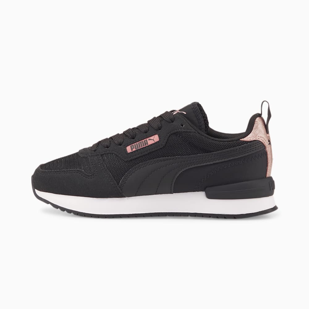 Puma R78 Metallic Youth Za Djevojčice Tenisice Crne Roze Zlatne | Hrvatska-36052