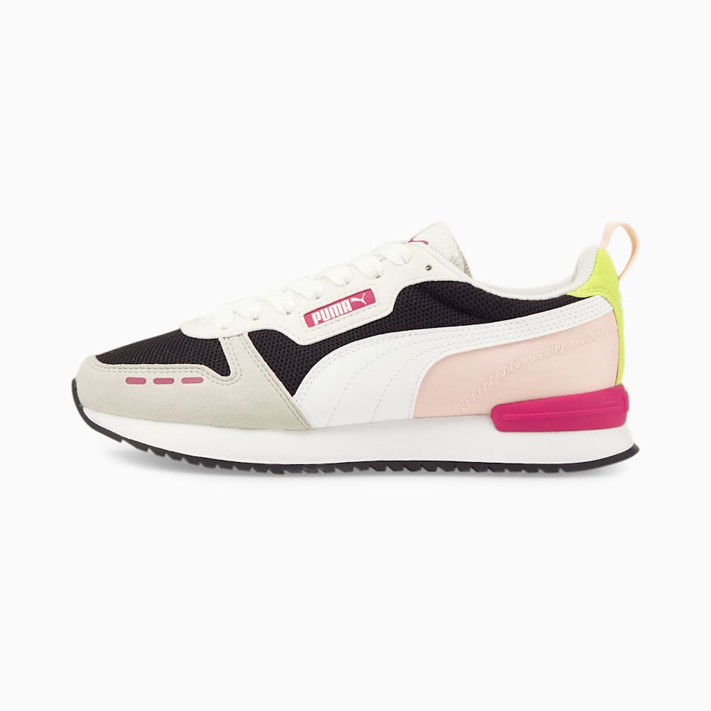Puma R78 Runner Muške Tenisice Crne Bijele Roze Svijetlo Zelene | Hrvatska-58021