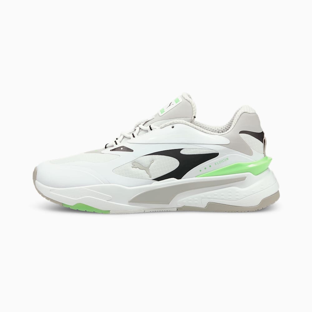 Puma RS-Fast Tech Muške Tenisice Bijele Ljubičaste Zelene | Hrvatska-80796