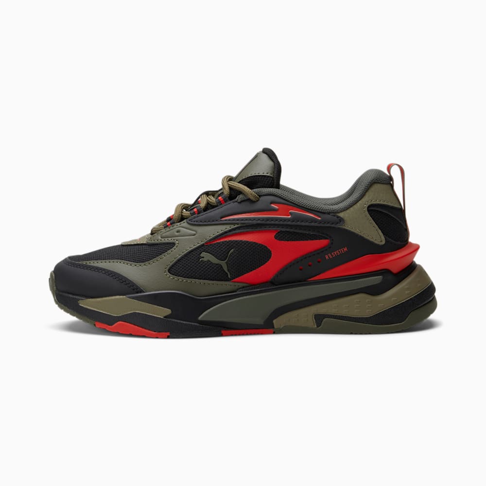 Puma RS-Fast Tipoff JR Za Dječake Tenisice Crne Zelene Crvene | Hrvatska-49365